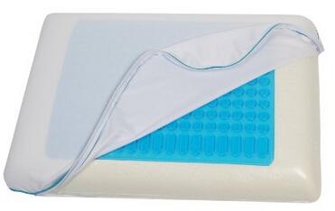 Reversible Memory Foam Stay Cool Pillow With Gel