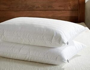 downluxe queen size goose feather down bed pillow